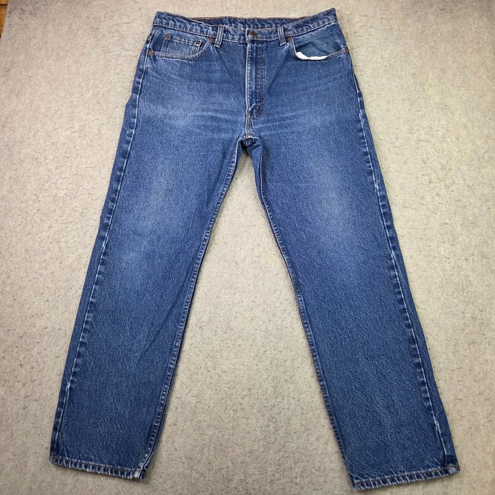 Vintage Levis 505 Jeans Mens 38x30 (Fits 36x30) Red Tab Made in Canada Y2K